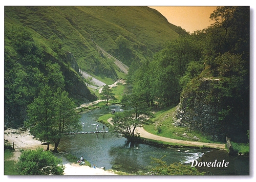Dovedale postcards